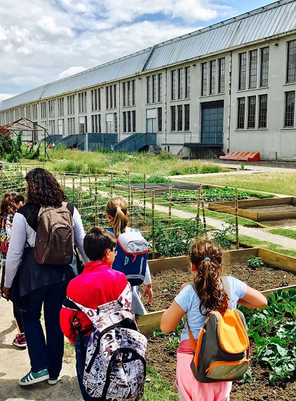 Enfants à la Cité Nature