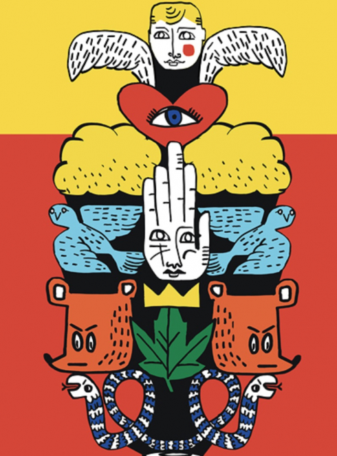 Oeuvre « Totaime Nature » de Jean-Charles de Castelbajac