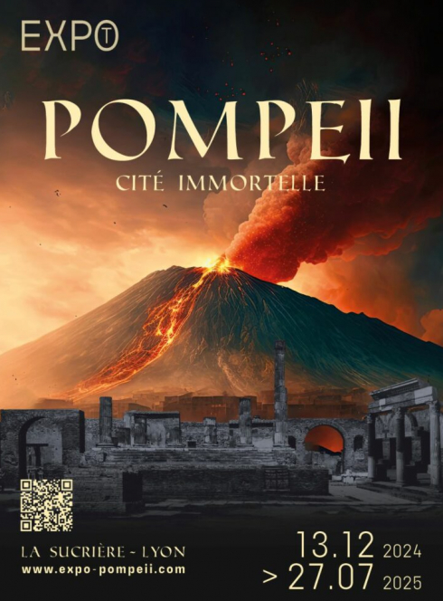 Expo Pompeii. Cité immortelle : Vésuve en éruption