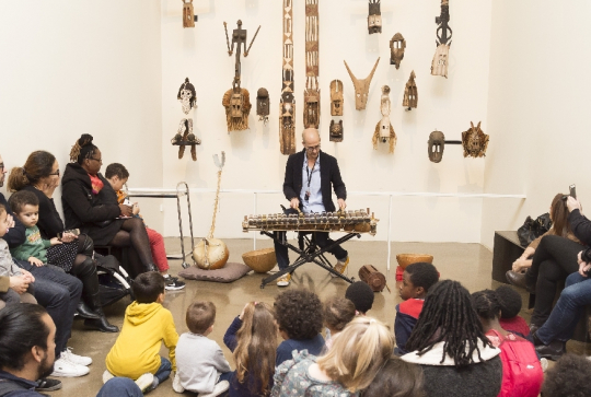 Atelier enfant au musée du quai Branly