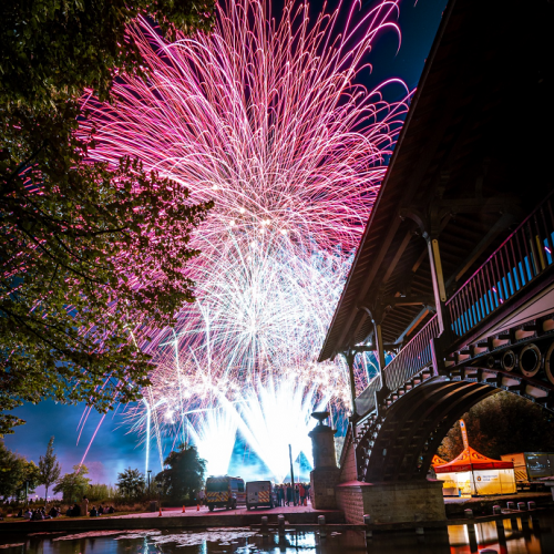 Fête Nationale en 2024 à Lille : Feu d'artifice