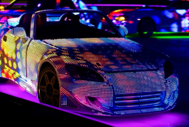 Fast & furious live : projections lumière