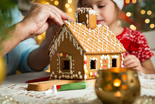 Déco de Noël avec des bonbons