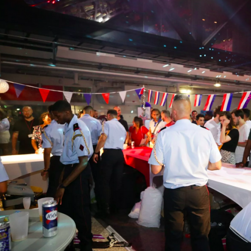 Bal des pompiers à Paris