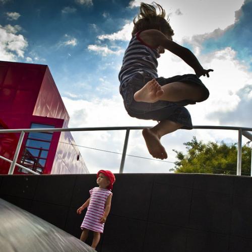 La Villette : jardin pour enfants