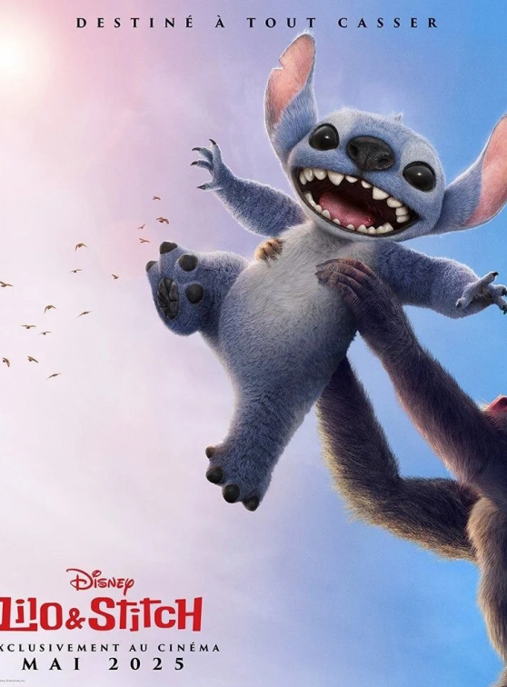 Lilo et Stitch, le film : affiche Roi Lion