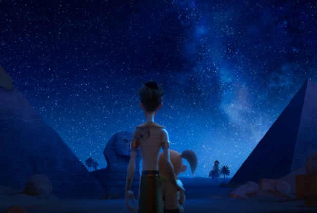 Sacrées momies : pyramide de nuit