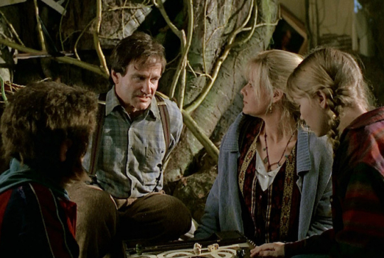 Jumanji : Bradley Pierce, Robin Williams, Bonnie Hunt et Kirsten Dunst