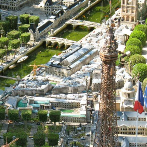 Le Petit-Paris : vue de la Seine