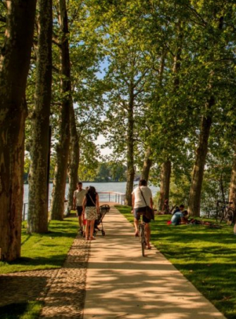 Pédalez jusqu’à l’Île du Ramier