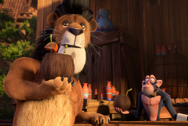 Oups ! J'ai encore raté l'arche : le lion