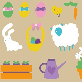 Atelier de Pâques en allemand.