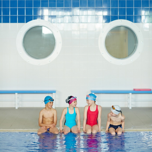 Aqua-Kin : enfants à la piscine