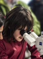 Fête de la science 2019 au Muséum - Atelier microscopie