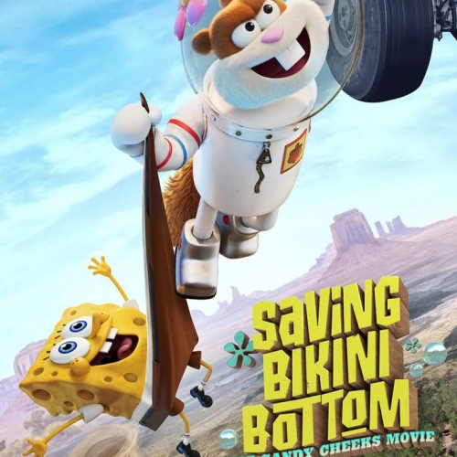 S.O.S. Bikini Bottom : Une mission pour Sandy Écureuil - Affiche US