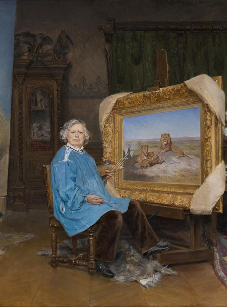 "Portrait de Rosa Bonheur" par George-Achille Fould