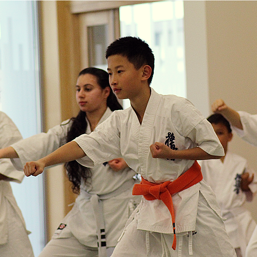 Cours de karaté pour enfants