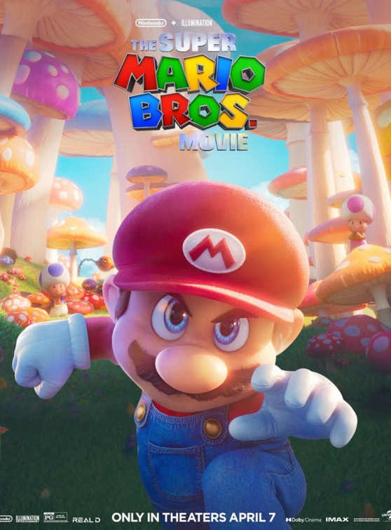 Super Mario Bros Le Film : affiche US