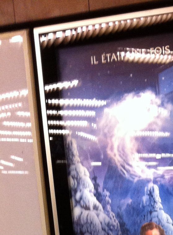 Affiche du film prise dans le métro