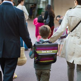 Sortie d'école avec les enfants