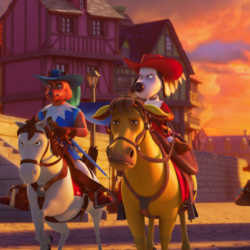 D'Artagnan et les 3 mousquetaires : les 4 ensemble