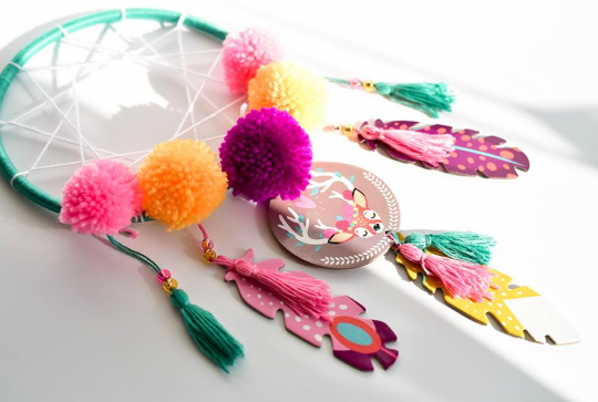 Un attrape-rêve à créer - Avenue Mandarine