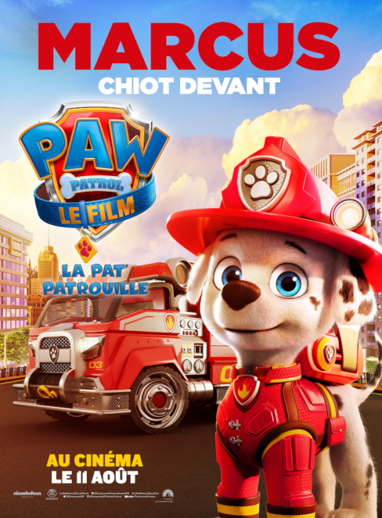 Affiche du film « PAW PATROL - LA PAT'PATROUILLE »