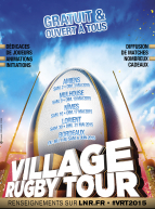 Village Rugby Tour 2015 affiche