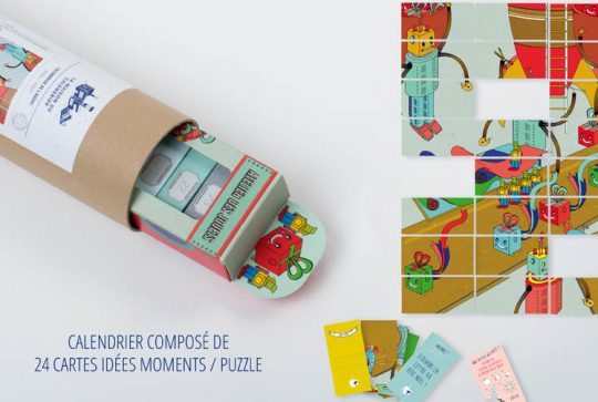 Calendrier de l'Avent robots Maison du Calendrier