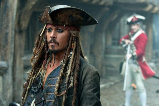 Pirates des Caraïbes : Johnny Depp en Jack Sparrow