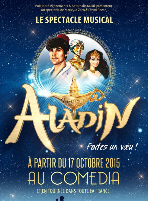 aladin comedia Paris