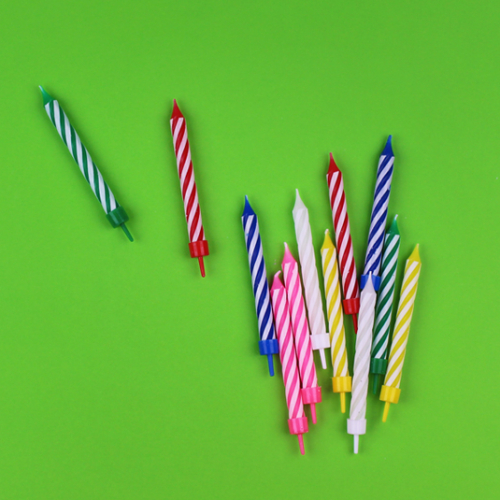 Bougies anniversaire