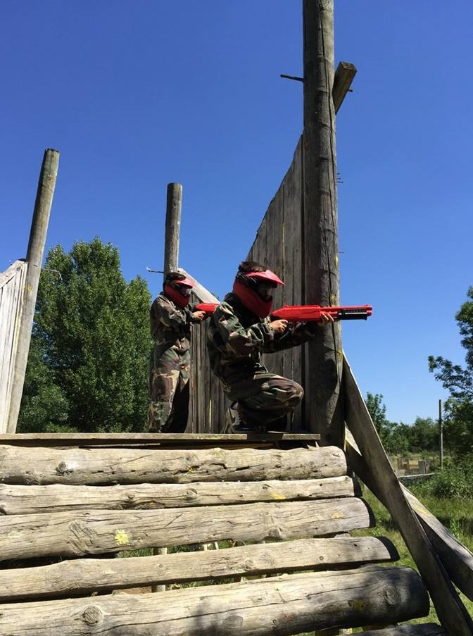Aventure Paintball Park jeux et loisirs en plein air avec les enfants