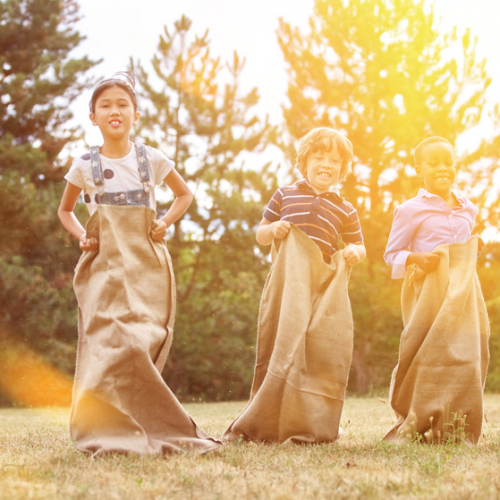 Organiser des olympiades d'été en famille