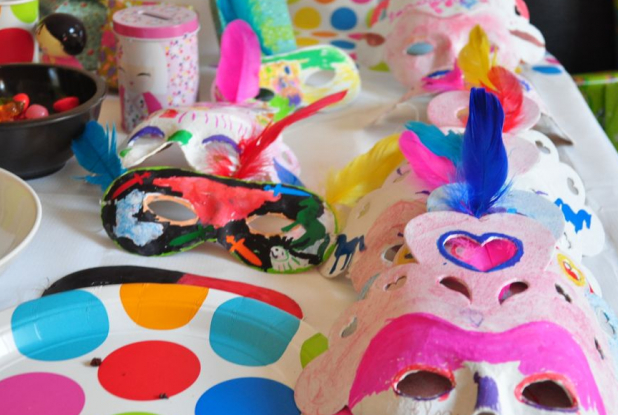 Pretty Birthday - masques