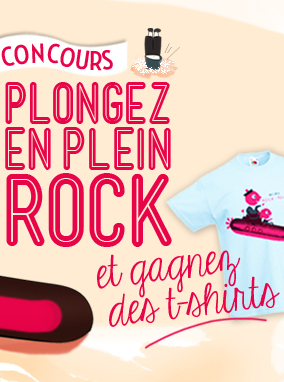 Plongez en plein rock gagnez des t-shirts