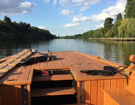 Libellule, la toue de Nantes : à bord