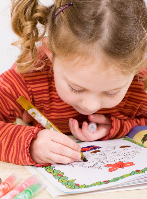 coloriage noel enfant