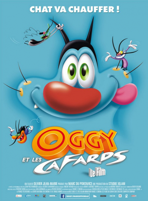 oggy et les cafards
