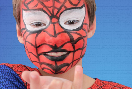 Maquillage Spider-Man