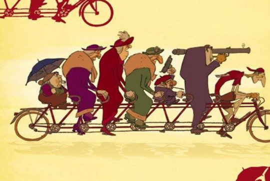 Les Triplettes de Belleville - Affiche