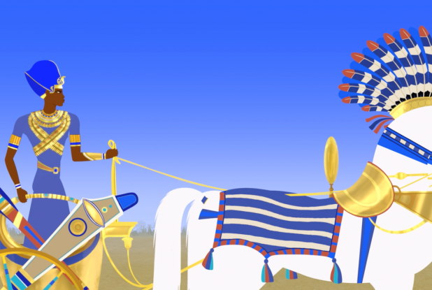 Le Pharaon, le Sauvage et la Maîtresse des Roses : pharaon