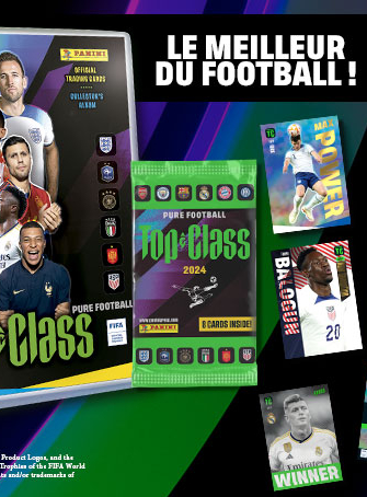 stickers PANINI "FIFA TOP CLASS 2024" CONCOURS