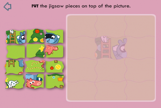 Puzzle de noel de pango