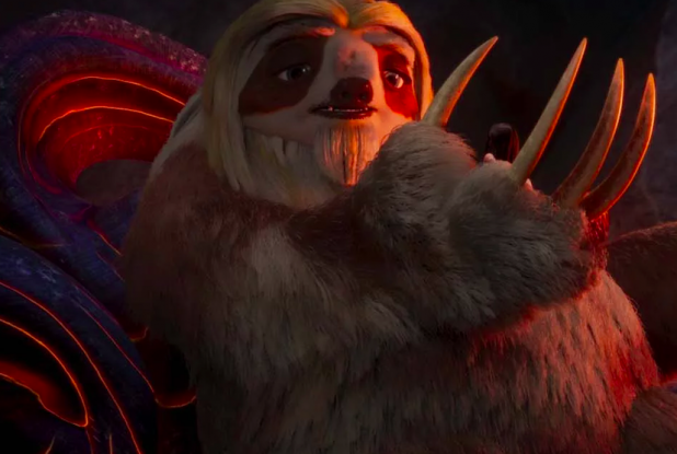 Ainbo, princesse d'Amazonie : le paresseux