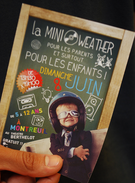 Mini weather : les enfants, eux aussi, ont leur festival !