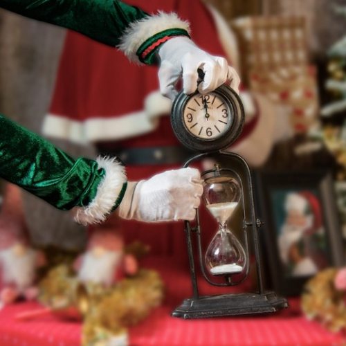 Sablier magique du Père Noël