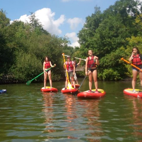 Initiation au paddle sur la Vilaine