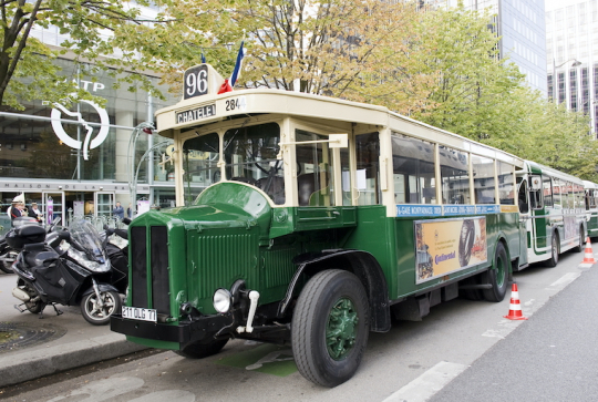 Journées européennes du Patrimoine 2021 de la RATP : bus ancien