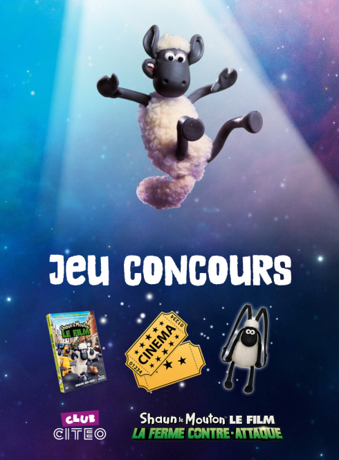 Aide Shaun à sauver la planète avec Citéo